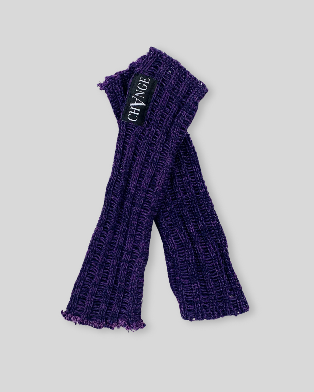 Handgestrickte Armstulpen