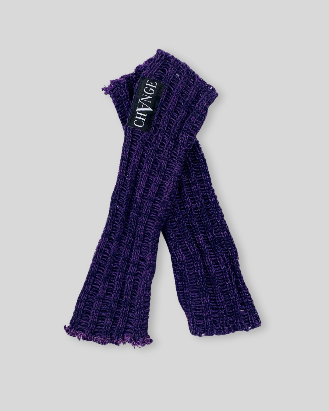 Handgestrickte Armstulpen