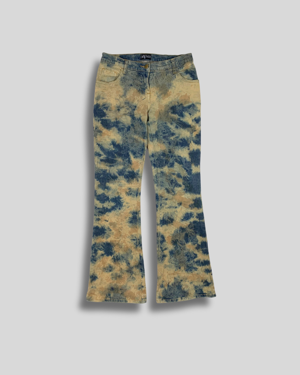 Denim Hose mit Schlag