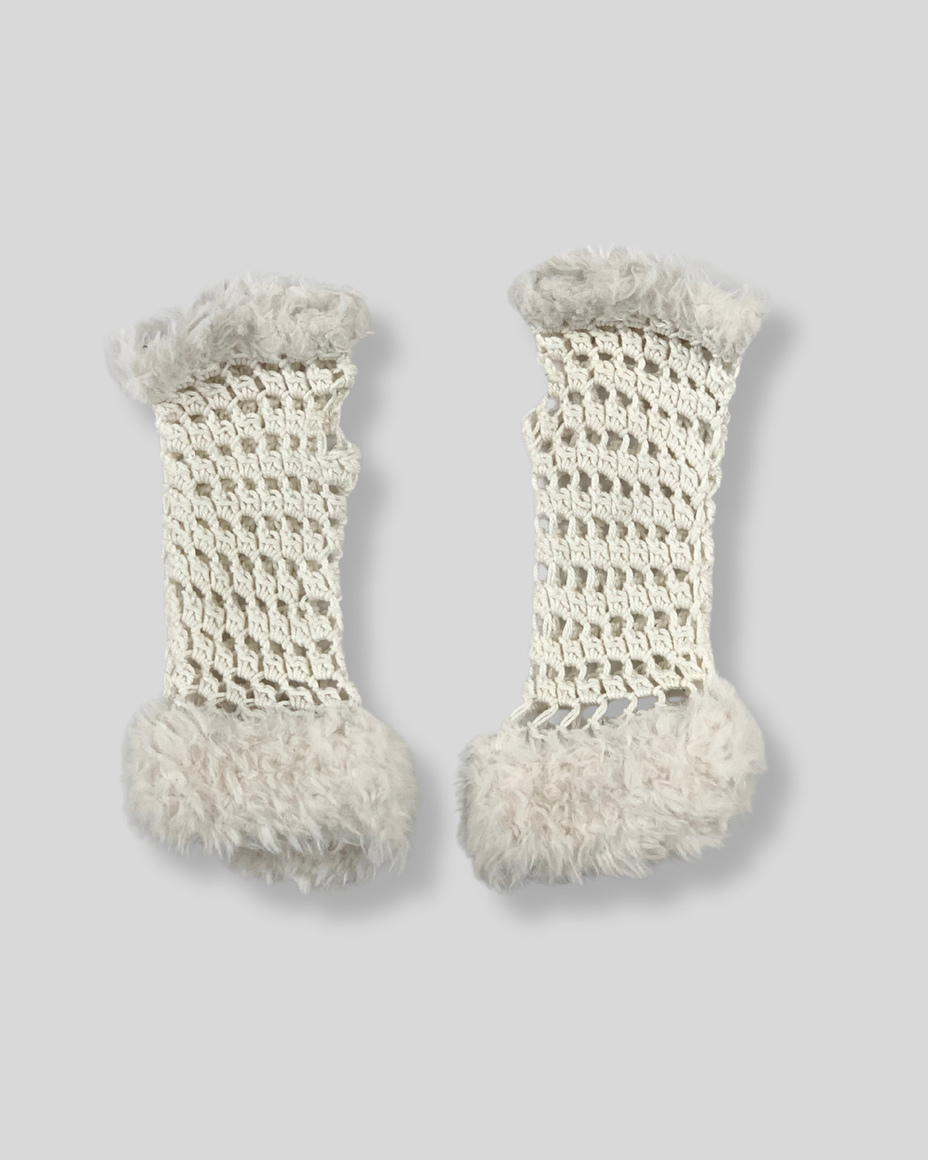 Armstulpen mit Kunstfell